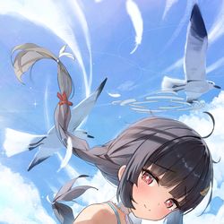 This is a pixiv picture whose title is ミユ.