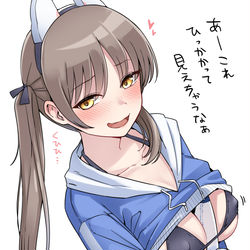 This is a pixiv picture whose title is 水着モエ.
