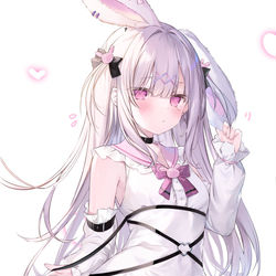 This is a pixiv picture whose title is 💔❤️.