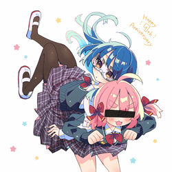 This is a pixiv picture whose title is 匿名ラジオ.