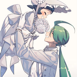 This is a pixiv picture whose title is 結婚ごっこ.