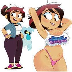 This is a pixiv picture whose title is molly mcgee milf.