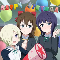 This is a pixiv picture whose title is 果林さんお誕生日おめでとう！.