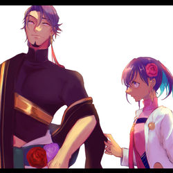 This is a pixiv picture whose title is くいっ.
