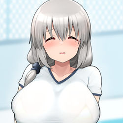 This is a pixiv picture whose title is ！！人妻が現れた！！.