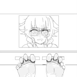 This is a pixiv picture whose title is 受不了鸭！.
