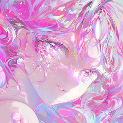 This is a pixiv picture whose title is Pink Mermaid.