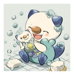 This is a pixiv picture whose title is 「洗えるぬいぐるみ」をお迎えした.
