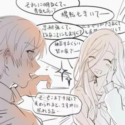 This is a pixiv picture whose title is 可爱い——————.