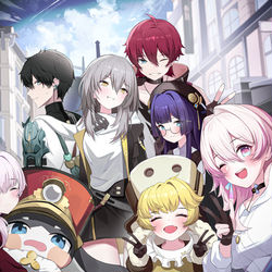This is a pixiv picture whose title is ★.