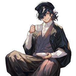 This is a pixiv picture whose title is 書生スタイル以蔵さん.