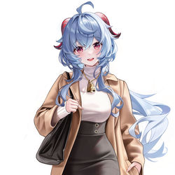 This is a pixiv picture whose title is 🐐🐐.