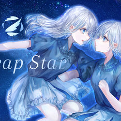 This is a pixiv picture whose title is ボカデュオ2023-Leap Star.