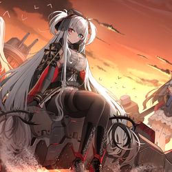This is a pixiv picture whose title is Rondo at Rainbow's End.