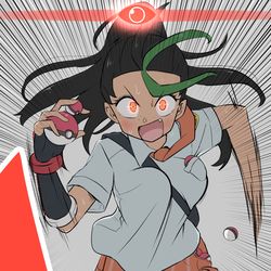 This is a pixiv picture whose title is オヤブンと化したネモ先輩.