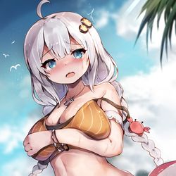 This is a pixiv picture whose title is 🦀.