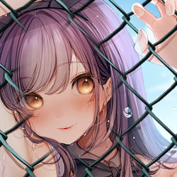 This is a pixiv picture whose title is 「電撃萌王8月号」連載第4回.