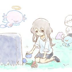 This is a pixiv picture whose title is 天使ウパー.