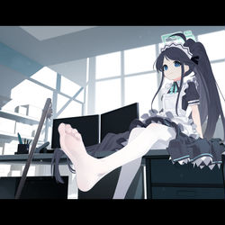 This is a pixiv picture whose title is 今天也是爱丽丝打扫的哦~说好的奖励呢？.