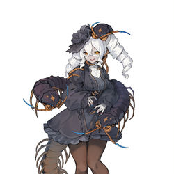 This is a pixiv picture whose title is 蜈蚣使い.