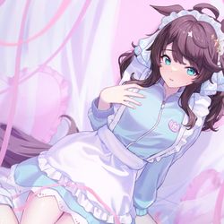 This is a pixiv picture whose title is ジャージメイドタクトちゃん.
