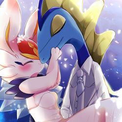 This is a pixiv picture whose title is インエス結婚式.