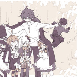 This is a pixiv picture whose title is 雨宿り.