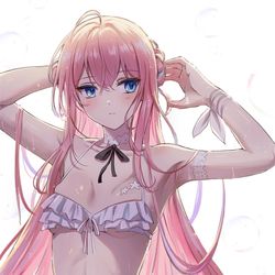 This is a pixiv picture whose title is swim.