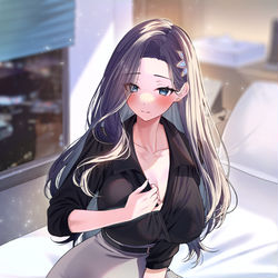 This is a pixiv picture whose title is 会社の上司と.