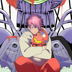 This is a pixiv picture whose title is グエルくんとダリルバルデ.