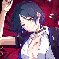 This is a pixiv picture whose title is Nightwear速水奏.