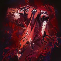 This is a pixiv picture whose title is RED.