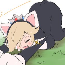 This is a pixiv picture whose title is ネコロゼ🐈.