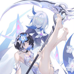 This is a pixiv picture whose title is 🦋.