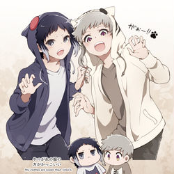 This is a pixiv picture whose title is やつがれ君落書き.