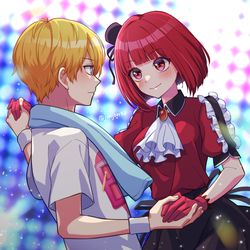 This is a pixiv picture whose title is 禁断の恋.