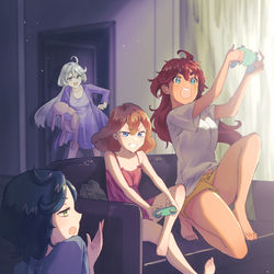 This is a pixiv picture whose title is 水星の魔女FA.
