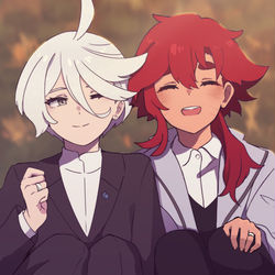 This is a pixiv picture whose title is ハッピーエンディング.