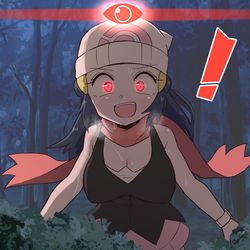 This is a pixiv picture whose title is オヤブンと化したヒカリちゃん.
