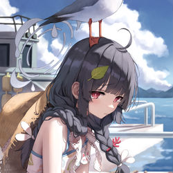 This is a pixiv picture whose title is 水着ミユ.