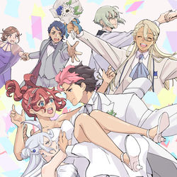 This is a pixiv picture whose title is 目一杯の祝福を.