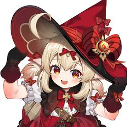 This is a pixiv picture whose title is 新衣装クレーちゃん.