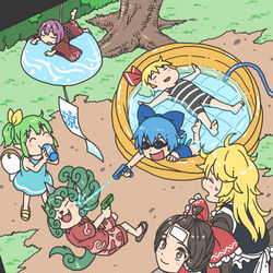 This is a pixiv picture whose title is チリンチリン.