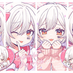 This is a pixiv picture whose title is 可愛くてごめん.