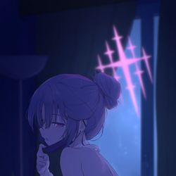 This is a pixiv picture whose title is 戒野ミサキ(水着).