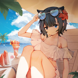 This is a pixiv picture whose title is 稿.