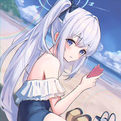 This is a pixiv picture whose title is 水着ミヤコ.