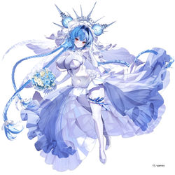 This is a pixiv picture whose title is 【お仕事】『悪の女幹部ペリジーニュームーン』刻の女王ザブライド.