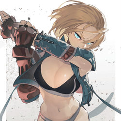 This is a pixiv picture whose title is 【スト6】キャミィ.
