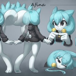 This is a pixiv picture whose title is Afina!.